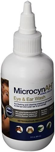 MicrocynAH Formulated with the Original and Patented Microcyn Technology Eye and Ear Wash by Oculus Innovative Sciences