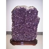 Custom Amethyst Druze On Woodbase