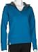 Sports : AIGLE Damen Hoody gewaschene Wolle, violett