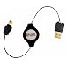 Cable, Retractable USB2.0 A To MINI5