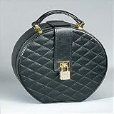 Ragar Black Diamond Round Travel Jewelry Box