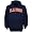 Mens Illinois Fighting Illini Navy Classic Hoody Sweatshirt - 2XL