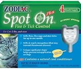 ZODIAC SPOT ON PLUS CAT 5LB+ 4 PACK