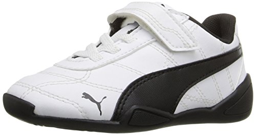 PUMA Tune Cat 3 V Inf Sneaker (Toddler), Puma White/Puma Black, 7 M US Toddler