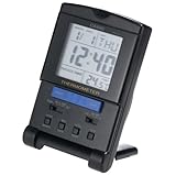 Casio PQ15-1K Travel Alarm Clock with Thermometer