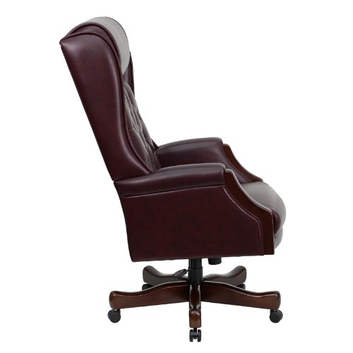 Flash Furniture KCC696TGGG High Back Traditional Tufted Burgundy