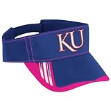 adidas Kansas Jayhawks Adjustable Visor One Size Fits All