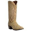 Dan Post 2308R Full Quill Ostrich Cowboy Boots,