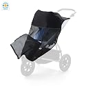 Shade-a-Babe Buggy Sunshade Black/Black Trim