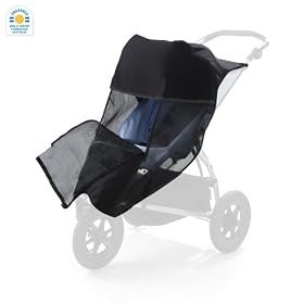Shade-a-Babe Buggy Sunshade Black/Black Trim