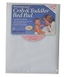 Waterproof Crib & Toddler Bed Pad - 27 x 50 - White