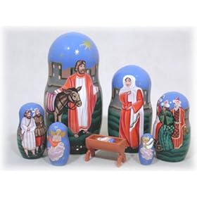  Manger Scene Doll 7pc./6