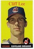 2007 Topps Heritage 258 Cliff Lee SP (Baseball Cards) Cleveland Indians (Short Print)