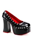 Women's 4 1/2 Inch Heel Corseted Platform Pump