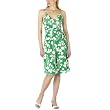 Merona® Printed Strappy Dress - Green/ White