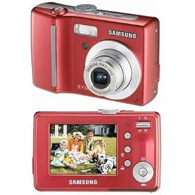 Samsung S730 - Digital camera - compact - 7.2 Mpix - optical zoom: 3 x - supported memory:...