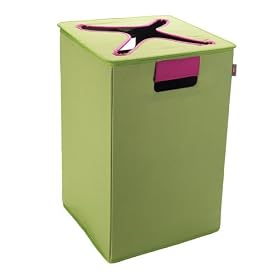 OXO Tot Flip-In Hamper, Green/PinkOxo Tot Flip-In Hamper