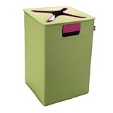 OXO Tot Flip-In Hamper, Green/Pink