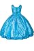New Turquoise Flower Girl Weddding Pageant Party Dress Size 2 to 12 (Sz 8)