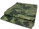 Army Camouflage Tarpaulin 4.5m x 6.0m (15ft x 20ft ) tarp camo waterproof