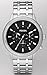 Fossil #FS4589 Men's Stainless Steel Black Dial Chronograph Watch