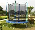 10ft trampoline enclosure 305cm fitness fun by sportspower  (trampoline not included)