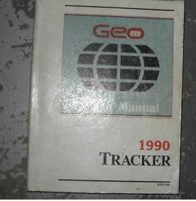 1990 chevy geo tracker service shop repair manual oem