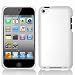 Premium Rubberized Snap-on Hard Crystal Front and Rear Case Cover for Apple iPod Touch 4G, 4th Generation, 4th Gen - white compatible with 8GB / 32GB / 64GB