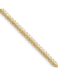 14k AA Diamond tennis bracelet Diamond quality AA (I1 clarity, G-I color)