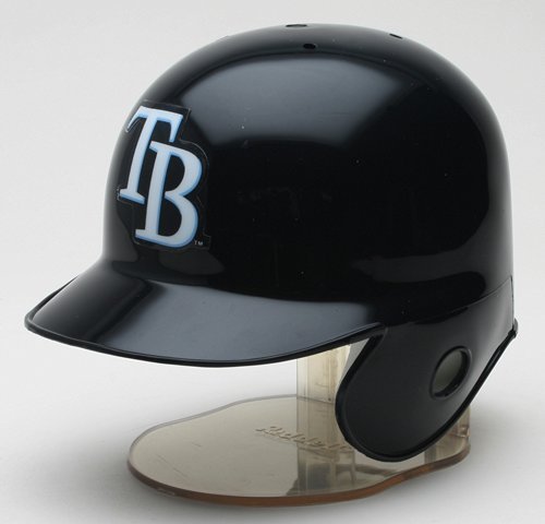RB-RAYS 8 Tampa Bay Rays Riddell Mini Batting Helmet