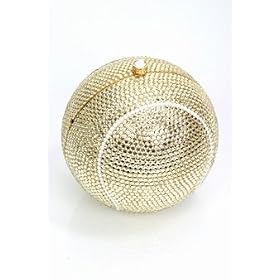 Evening Bag - Swarovski Crystal Tennis Ball Shaped
