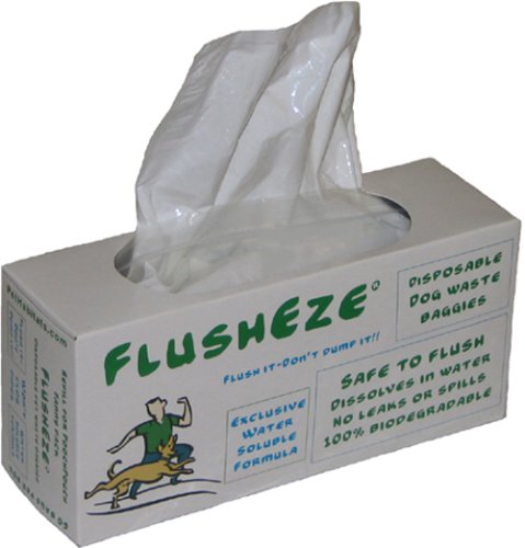 FlushEze 100% Water Soluble Waste Bags