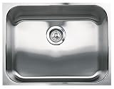 Blanco 501-304 Spex Plus Single Bowl Undermount Kitchen Sink, Satin Finish