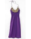 Newport News Embellished halter dress