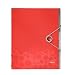 Leitz Ordnungsmappe Bebop A4, Pp, Rot, Mit Gummizug