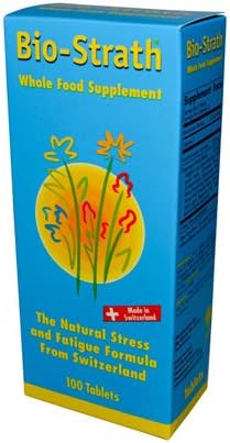 New - Bio-Strath Whole Food Supplement - Stress and Fatigue Formula - 100 Tablets