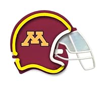 Neon Football Helmet Light Minnesota Gophers