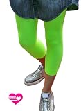 Soft and Opaque Kids Microfiber Footless Tights - 30 Colors to choose! - We Love Colors - Ages 6 months - 14 Years