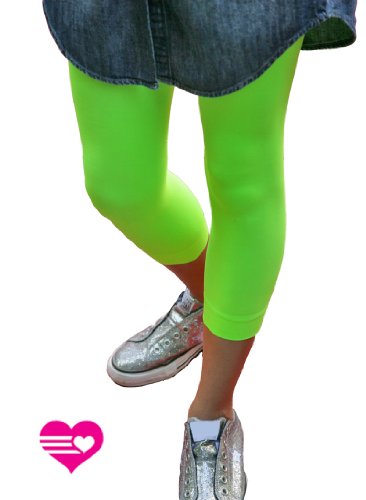 Soft and Opaque Kids Microfiber Footless Tights - 30 Colors to choose! - We Love Colors - Ages 6 months - 14 Years