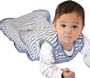 Woolino 4 Season Baby Sleep Bag, 100% Natural Merino Wool Sleep Sack, One Size 3mo-2yrs, Blue Bell