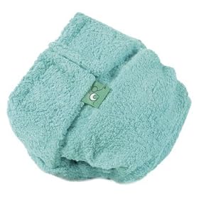 Tots Bots Bamboozle Aplix Fastening Aqua Bamboo Single Nappy (Stage 1, 8-18 lbs)