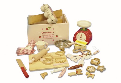 Childrens Toyshop  Toys : Wooden Baking Set