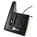 Fosmon USB Battery Charger Cradle Dock for Motorola Q 9h / Motorola Q Global (with extra Battery Charging Slot)