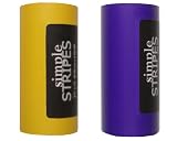 Buy 12' Peel & Stick Stripe Yellow Gold & Purple Wall Border by Borders Unlimited