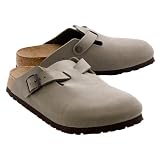 Birkenstock Woodby Stone Nubuk BF by