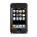 iLuv ICC61BLK Clear Hard Case with Aluminum Front for iPod Touch 2nd Generation