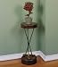 Kitchen & Housewares : Powell Golf Accent Table (Warm Pecan) (27"H x 12" dia)