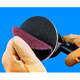 Click here to buy 3M ABRASIVES 048011-04303 SCOTCH BRITE SURFACE CONDITIONING DISC 5 - BLUE.