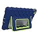 Apple iPad mini iPad mini Retina iPad mini 3 Hideaway with Stand Blue Gumdrop Cases Silicone Rugged Shock Absorbing Protective Dual Layer Cover Case