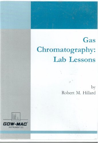 Gas Chromatography Lab Lessons